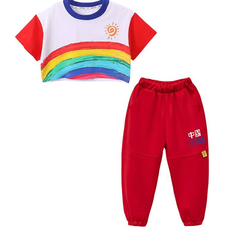 FEMALE 975 RAINBOW T+ RED 806 PANTS